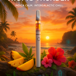 Tropic Thunder – Sativa 1ml 510 Thread Vape Cartridge